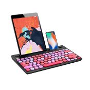 RRP £37.24 Wireless bluetooth keyboard can connect 3 devices at the same time