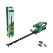 RRP £117.25 Bosch Cordless Hedge Cutter EasyHedgeCut 18-45 (1 Battery 2.0 Ah