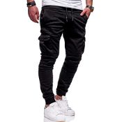 RRP £27.89 Mens Casual Sports Cargo Trousers Gym Joggers Slim