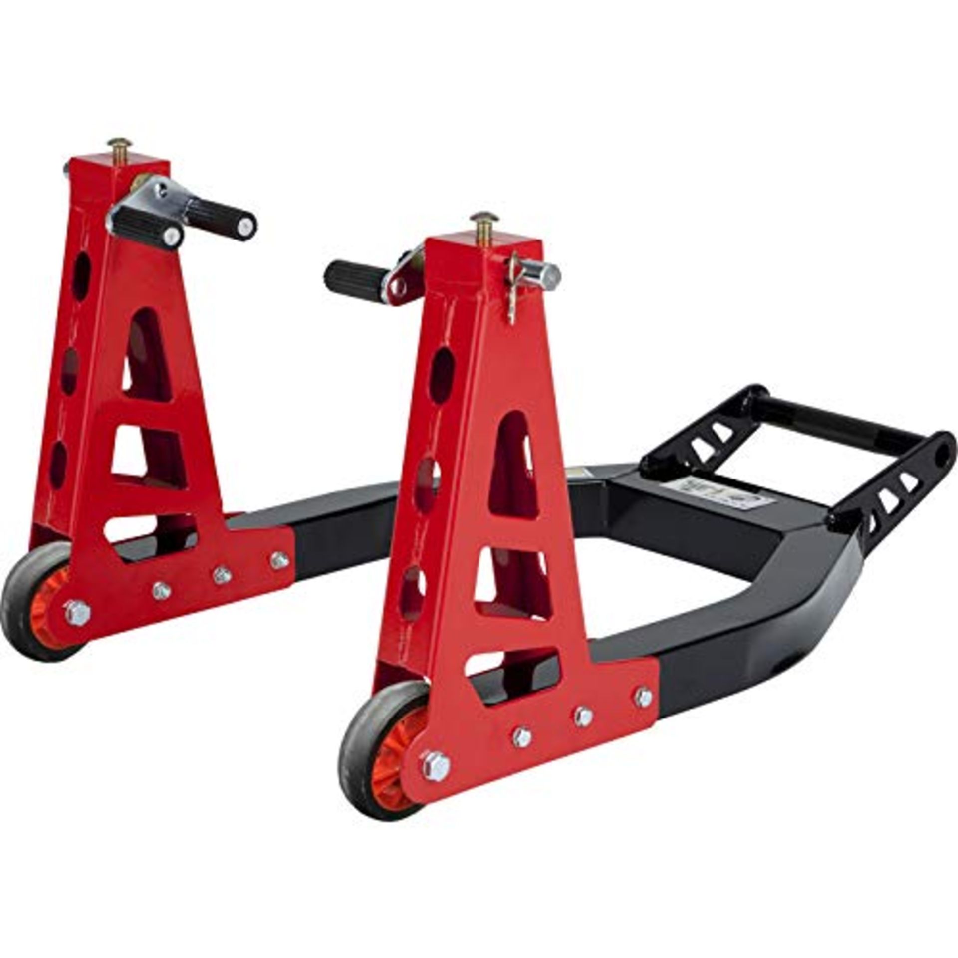 RRP £66.99 5067 - Black Pro Range B5067 Aluminium Heavy Duty Front Paddock Stand