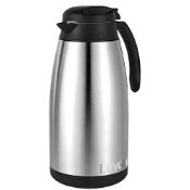 RRP £22.32 Luvan 2L Coffee Carafe 18/10 Stainless Steel/Double