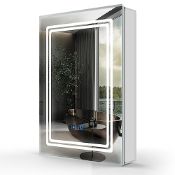 RRP £234.49 LUMIRRORS Bathroom Mirror Cabinet with LED Lights