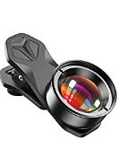 RRP £46.20 APEXEL Professional Macro Photography Lens for Smartphone