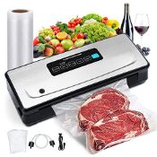 RRP £100.47 INKBIRD Vacuum Sealer Machine with Seal Bags and Starter Kit