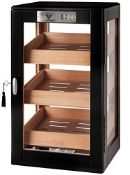 RRP £199.12 GERMANUS Humidor Cabinet 22 with Humidifier and Hygrometer