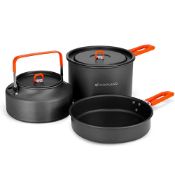 RRP £37.52 Odoland Camping Outdoor Cookware Mess Kit