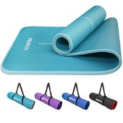 RRP £35.28 PROIRON Pilates Mat Edge Protection Non-Slip Yoga Mat