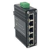 RRP £49.08 Mini Industrial 5-Port Gigabit Ethernet Switch 10/100Mbps