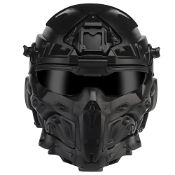 RRP £207.69 All-In-One Airsoft Full Face Mask Tactical Helmet