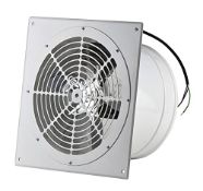 RRP £75.92 250mm / 10'' White Metal Axial Silent Extractor Fan