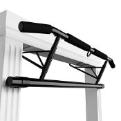 RRP £42.73 JX FITNESS Door Frame Pull up Bar Doorway Chin up Bar