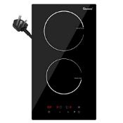 RRP £125.05 GIONIEN Plug in Induction Hob 2 Rings