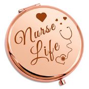 RRP £6.69 BRAND NEW STOCK Nurse Gift for Women Nursing Travel Makeup Mirror Nurse