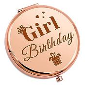 RRP £6.69 BRAND NEW STOCK Sweet Birthday Gifts for Girl Personal Compact Mirror