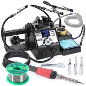 RRP £40.19 YIHUA 929D-V Electric Vacuum Desoldering Iron Soldering