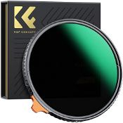 RRP £64.75 K&F Concept 52mm Variable ND Filter ND2- ND400 High