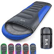 RRP £33.49 Trail Envelope Sleeping Bag With Snug Hood