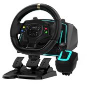 RRP £189.82 Gaming Steering Wheel