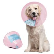 RRP £23.44 Supet Dog Cone Adjustable Pet Cone Pet Recovery Collar