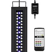 RRP £49.12 NICREW RGB+W 24/7 LED Aquarium Light with Remote Controller