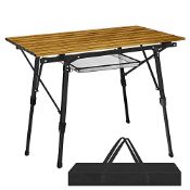 RRP £52.47 Nestling Picnic Folding Tables Aluminum Table for Outdoor