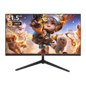 RRP £78.15 Pisichen PC Monitor 21.5 Inch Computer Monitor FHD Monitor(1920 x 1080)