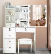 RRP £184.25 Dressing Table with LED Lights