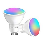 RRP £37.95 FECONN Zigbee GU10 Smart Bulb