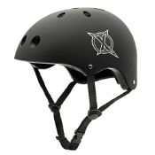 RRP £11.15 Xootz Unisex Skate Helmet Black