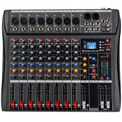 RRP £94.91 Depusheng DA8 Professional Mixer Sound Board Console