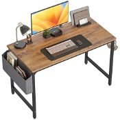 RRP £55.82 CubiCubi Study Computer Desk 100x50cm Home Office Writing Small Desk