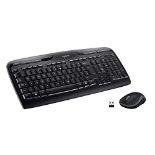 RRP £29.51 Logitech MK330 Wireless Keyboard and Mouse Combo for Windows