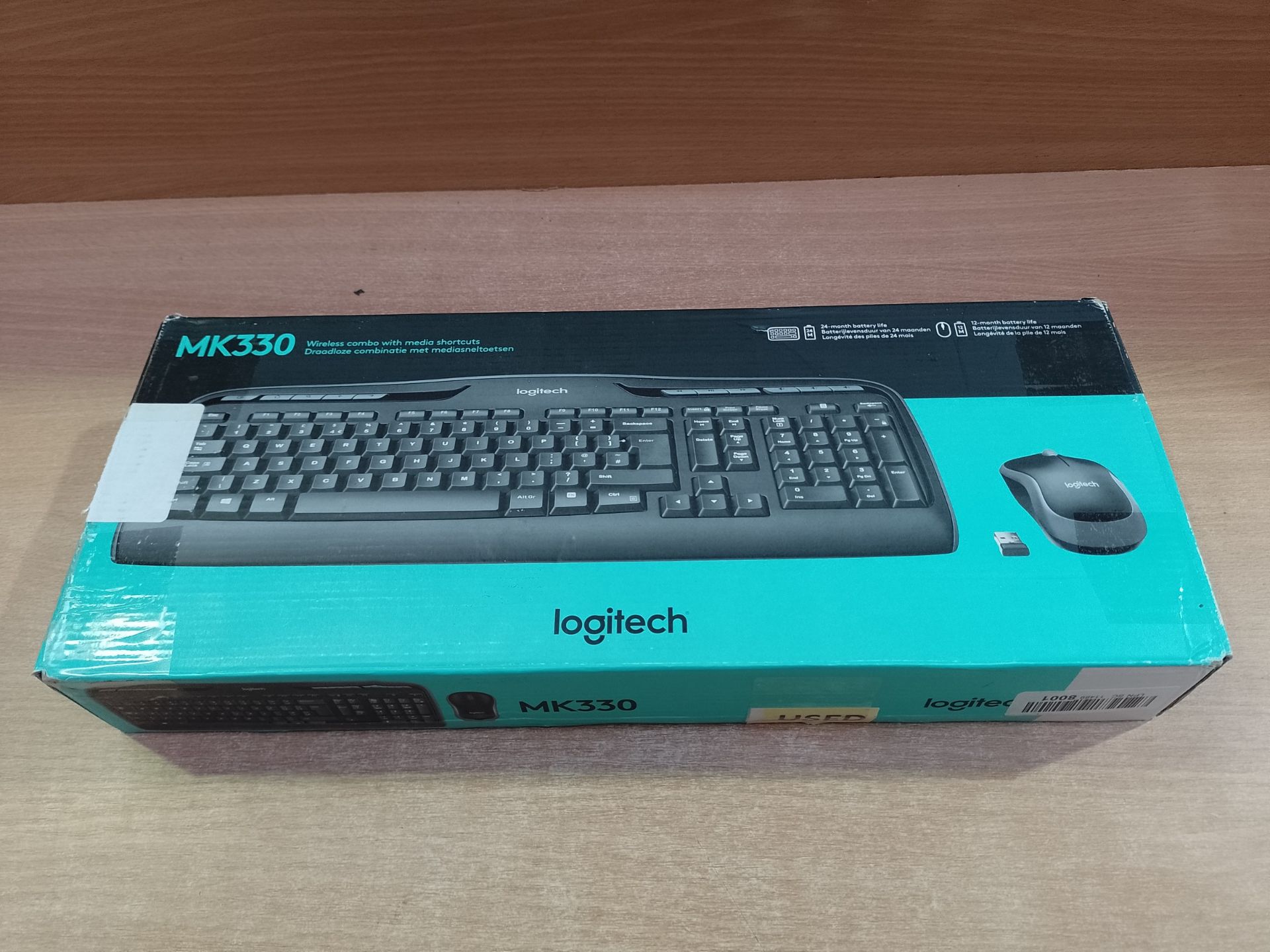 RRP £29.51 Logitech MK330 Wireless Keyboard and Mouse Combo for Windows - Image 2 of 2