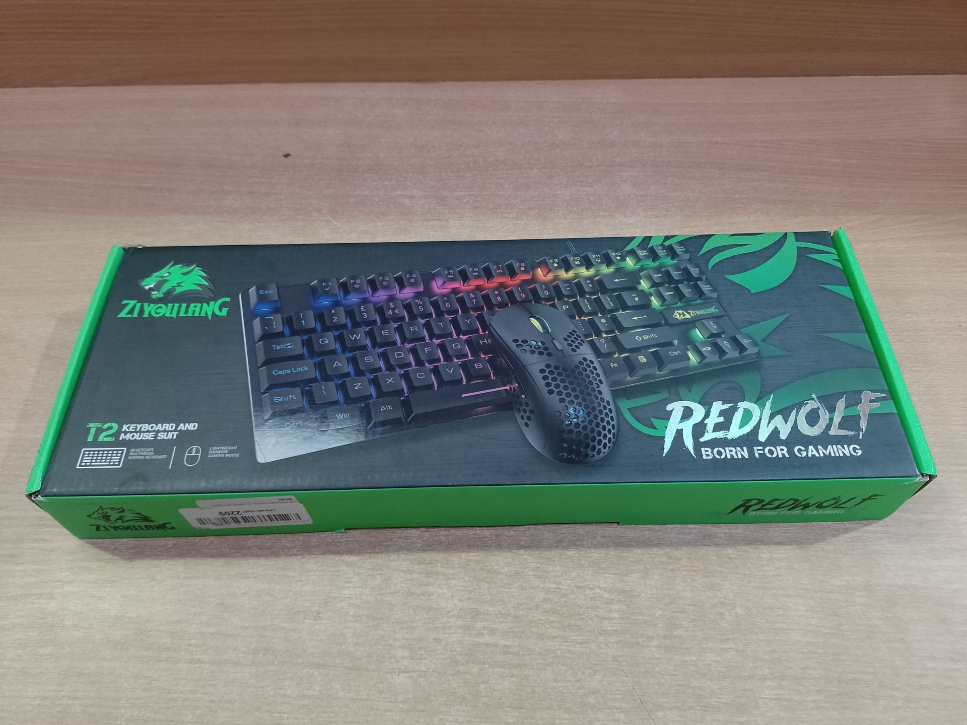 RRP £14.50 ZIYOU LANG UK Gaming Keyboard Mouse Combo - Image 2 of 2