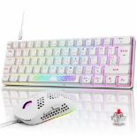 RRP £41.30 Wired Gaming Keyboard and Mouse Set