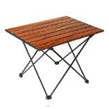 RRP £24.67 Rock Cloud Portable Camping Table Ultralight Aluminum