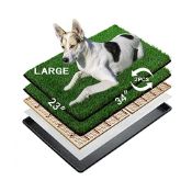 RRP £71.45 MEEXPAWS Artificial Grass For Dog Litter Tray | Large