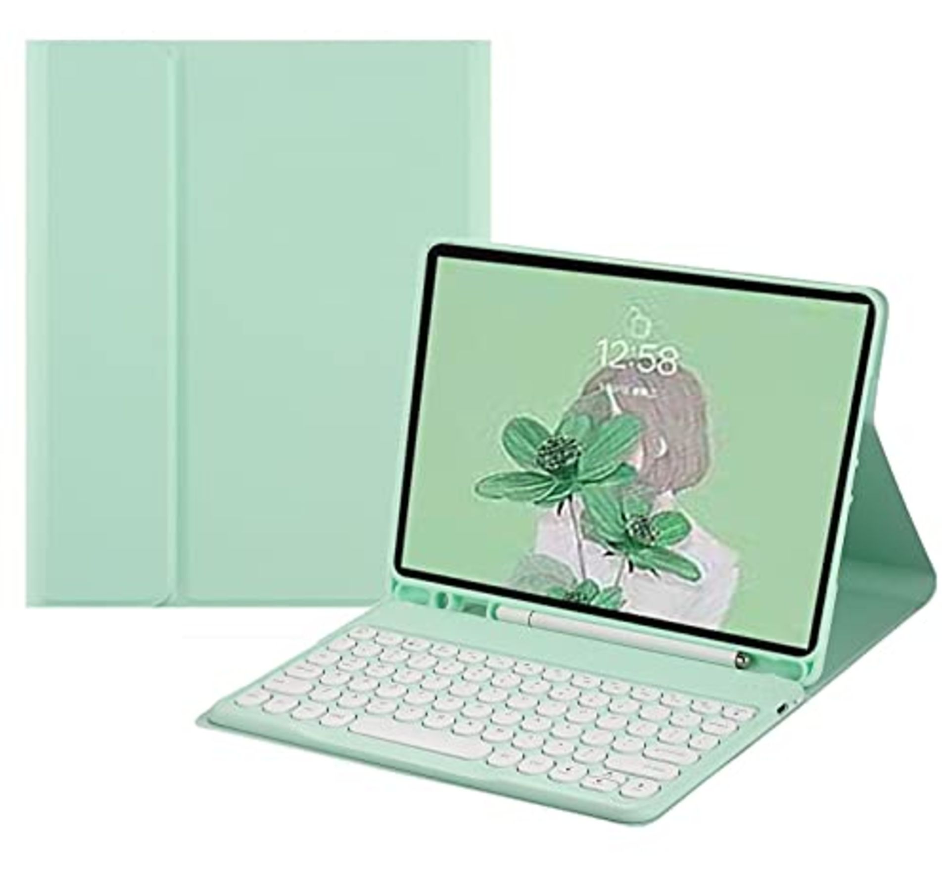 RRP £48.01 iPad Pro 12.9 inch 6th Generation Keyboard Case Cute