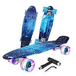 RRP £35.72 BELEEV Skateboard Complete 22 x 6 inch Mini Cruiser