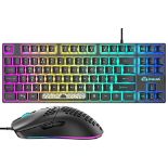 RRP £14.50 ZIYOU LANG UK Gaming Keyboard Mouse Combo