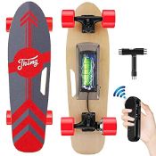 RRP £167.49 Tooluck 27.5" Electric Skateboard with Remote Control