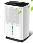 RRP £166.13 12L/Day Dehumidifiers for Home Damp