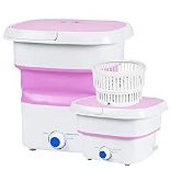 RRP £97.07 BAOSHISHAN Mini Foldable Washing Machine Portable Washing