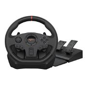 RRP £128.40 PXN V900 Gaming Steering Wheel with Pedals