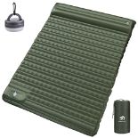 RRP £74.50 MLMLANT Double Camping Mat with Led Light