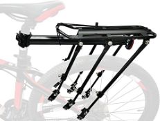 RRP £24.55 COMINGFIT Rear Bike Rack Bicycle Cargo Rack Quick Release