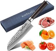 RRP £48.23 BRAND NEW STOCK Kirosaku Premium Santoku Japanese Knife Damascus Steel 18 cm