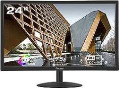 RRP £89.32 24" Computer Monitor 75Hz PC Display