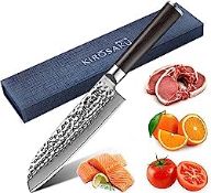 RRP £38.54 Kirosaku Premium Santoku Japanese Knife Damascus Steel 18 cm