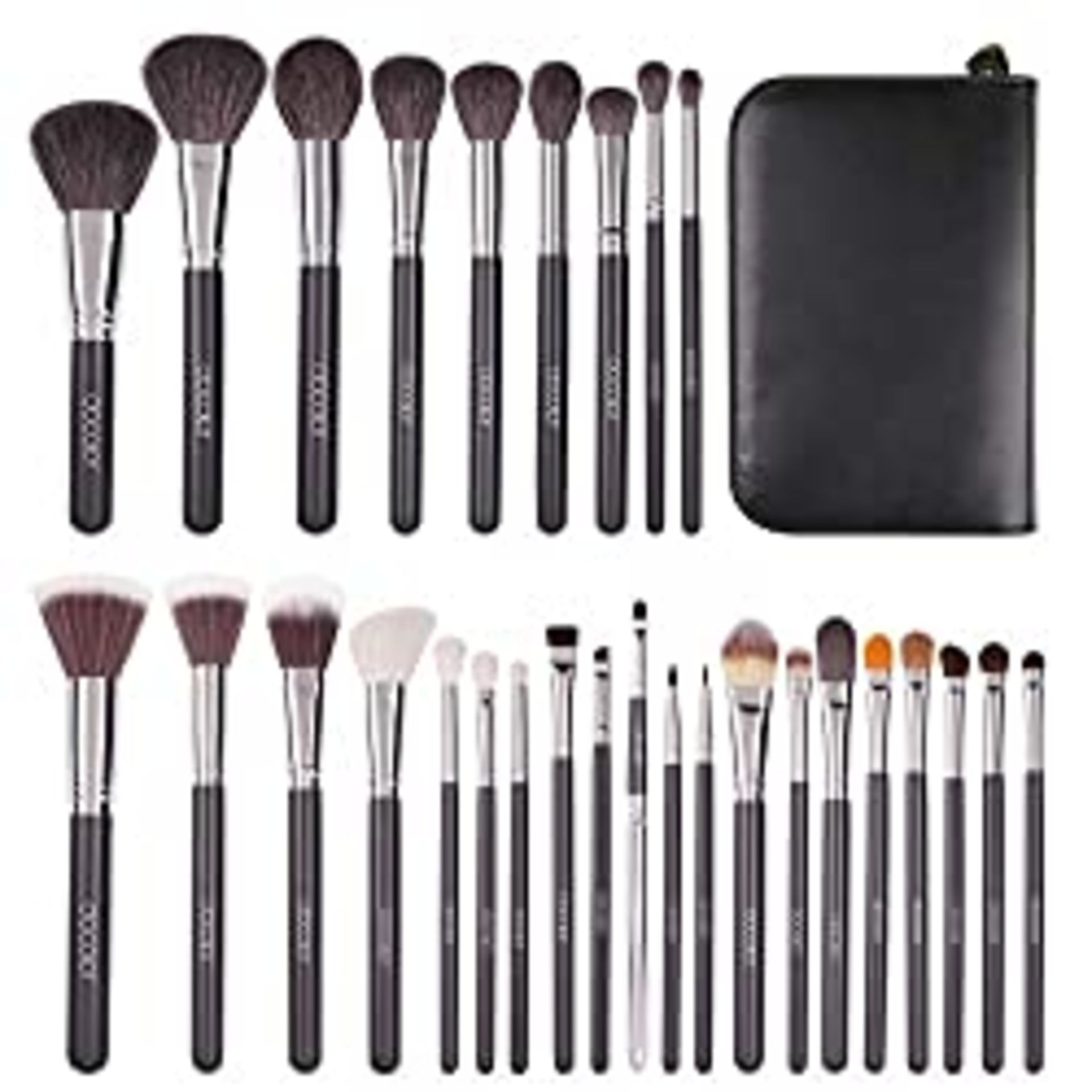 RRP £25.89 Docolor Professional Makeup Brush Set 29 Piece Makeup